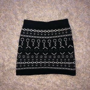 Knit Mini Skirt